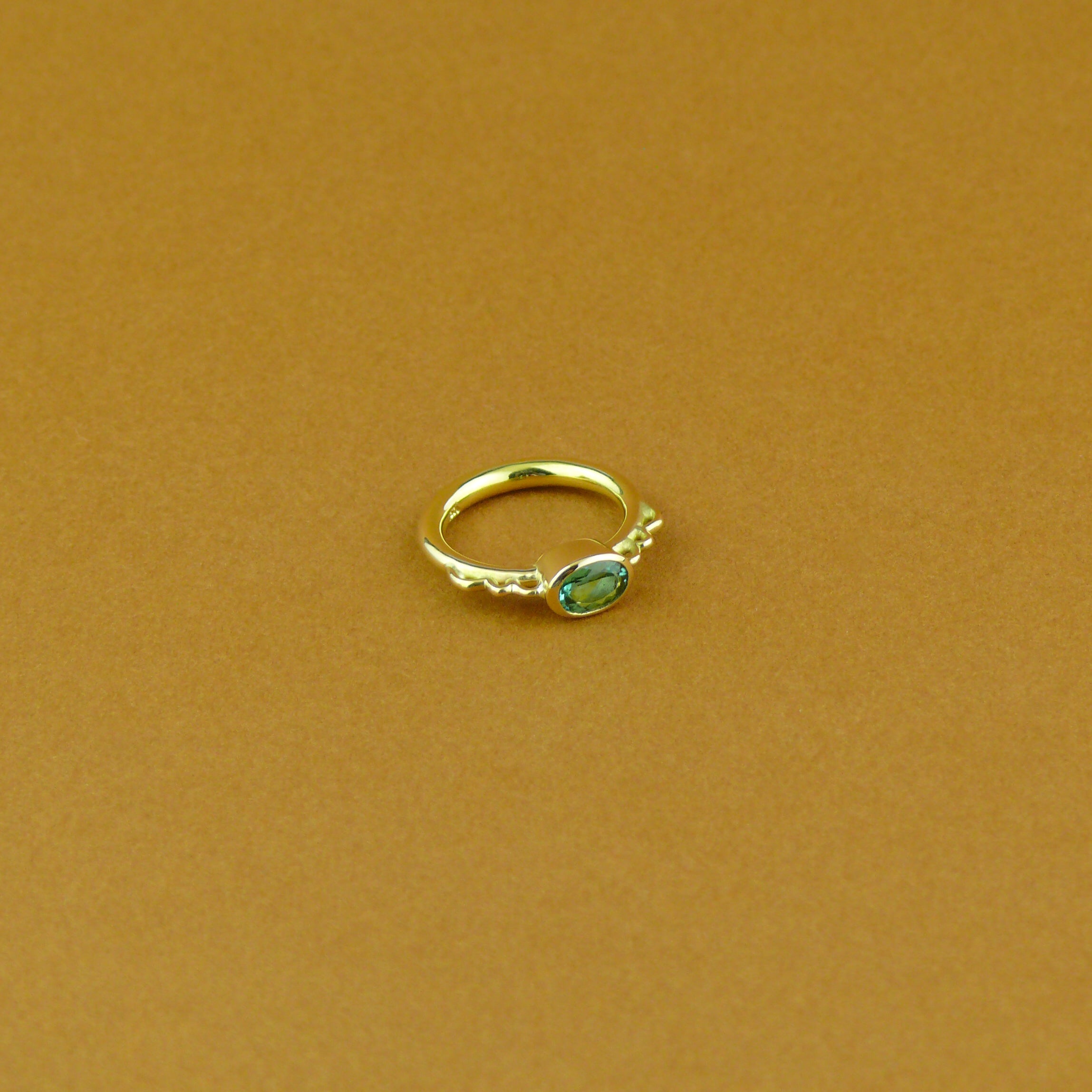 custom heirloom redesign tourmaline vessel ring