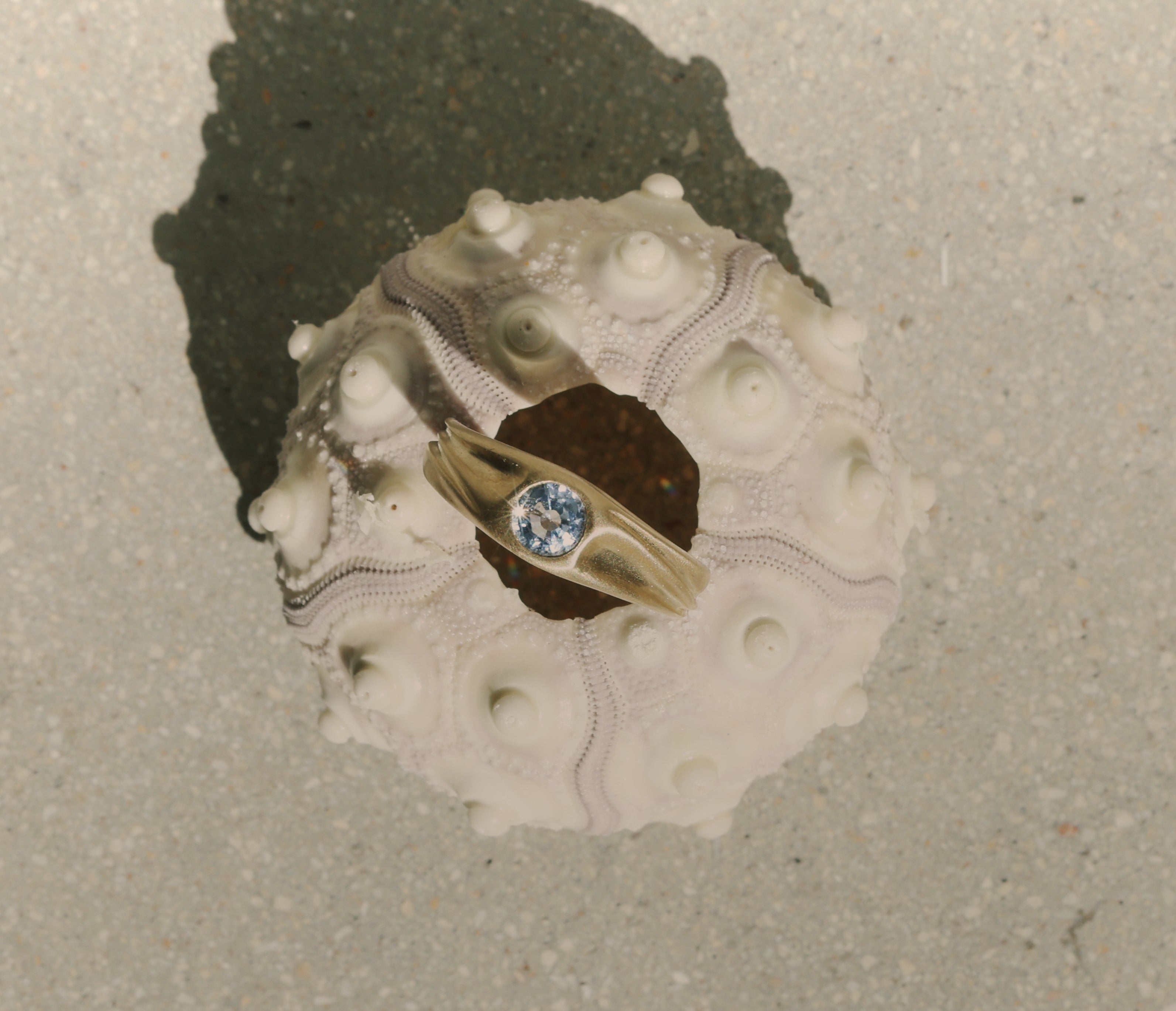 Sapphire Dune Ring