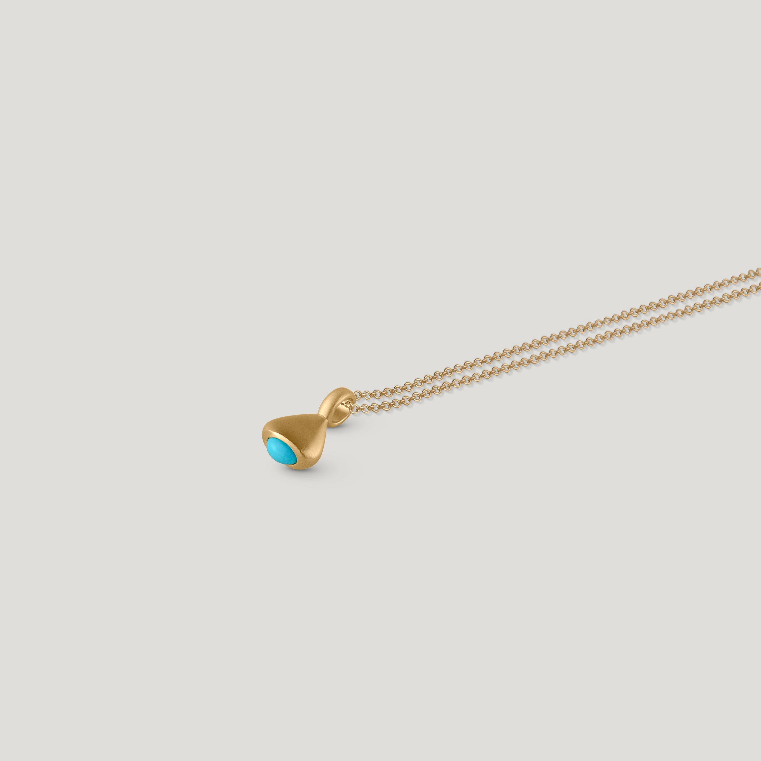Turquoise Pendulum Charm