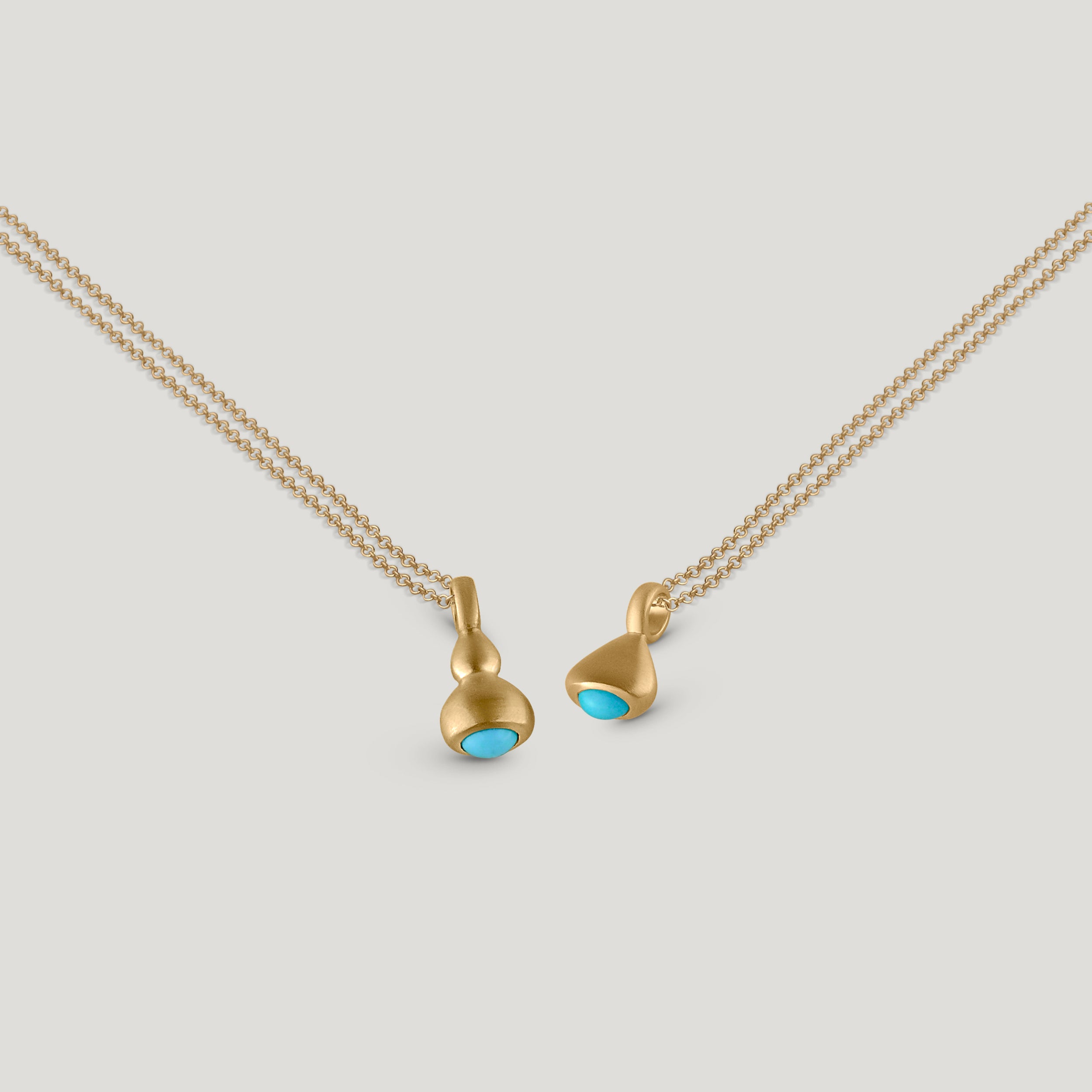 Turquoise Pendulum Charm No.5&3