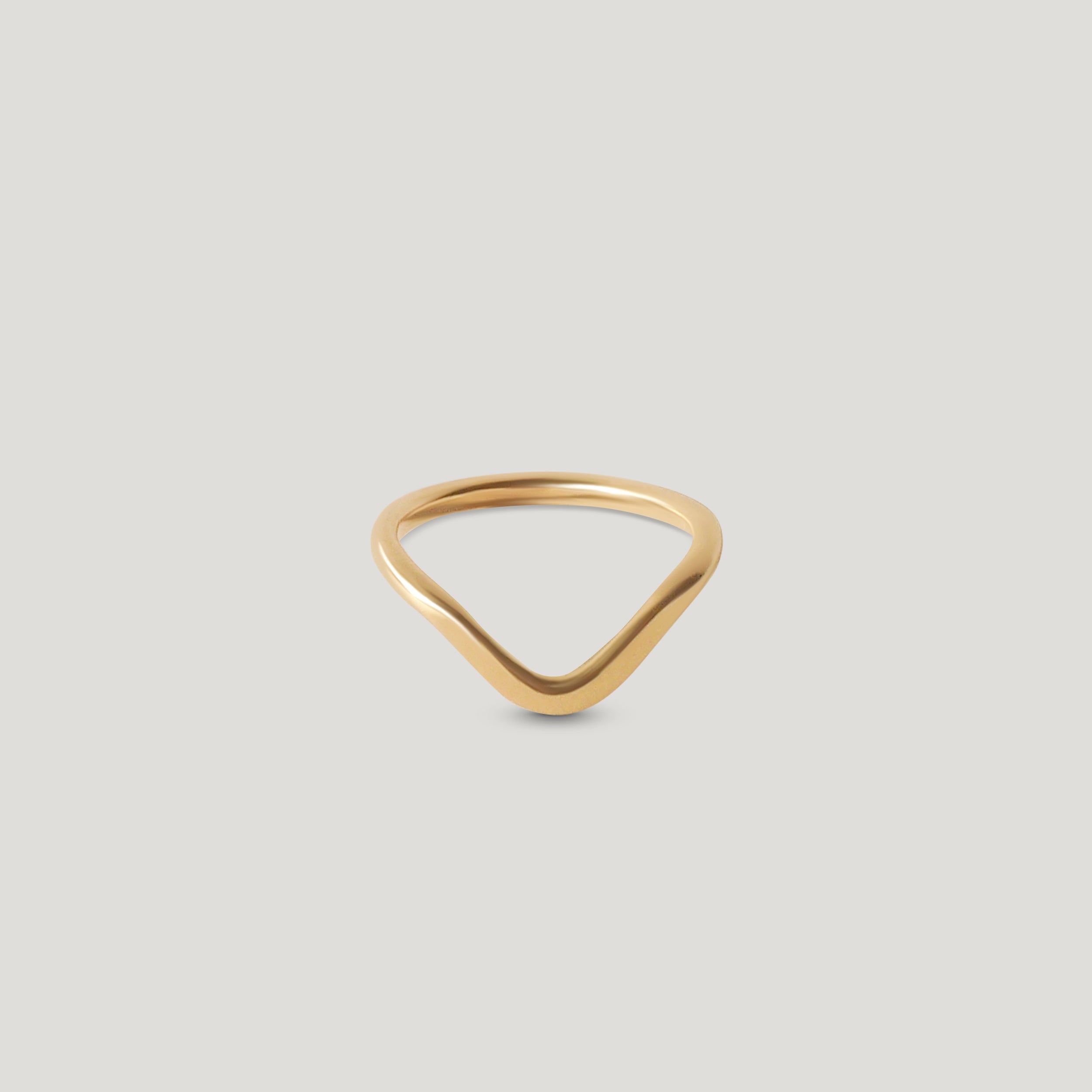 Deep Arc Ring - Gold