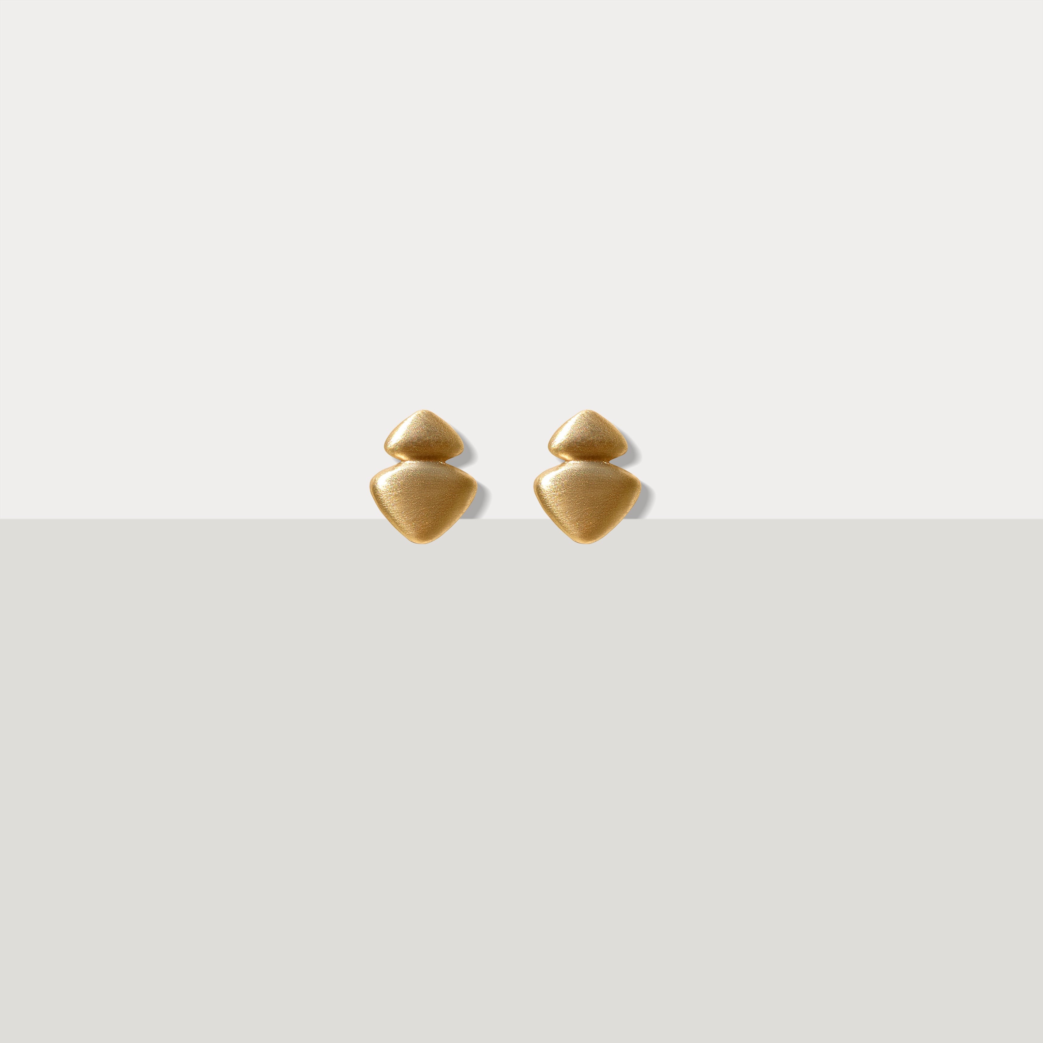 Echo Stud Earring - Gold