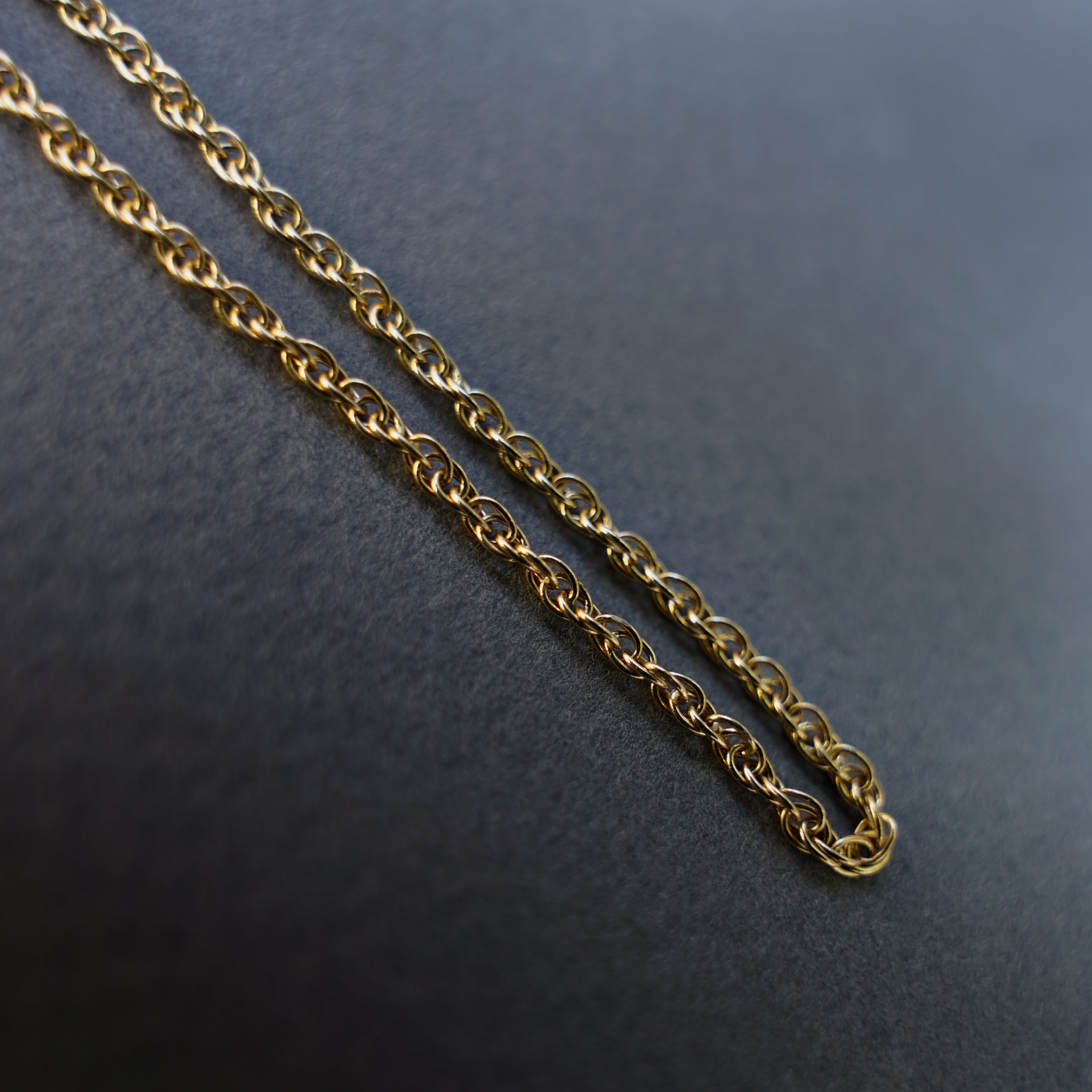 Estate Rope Chain - Gold