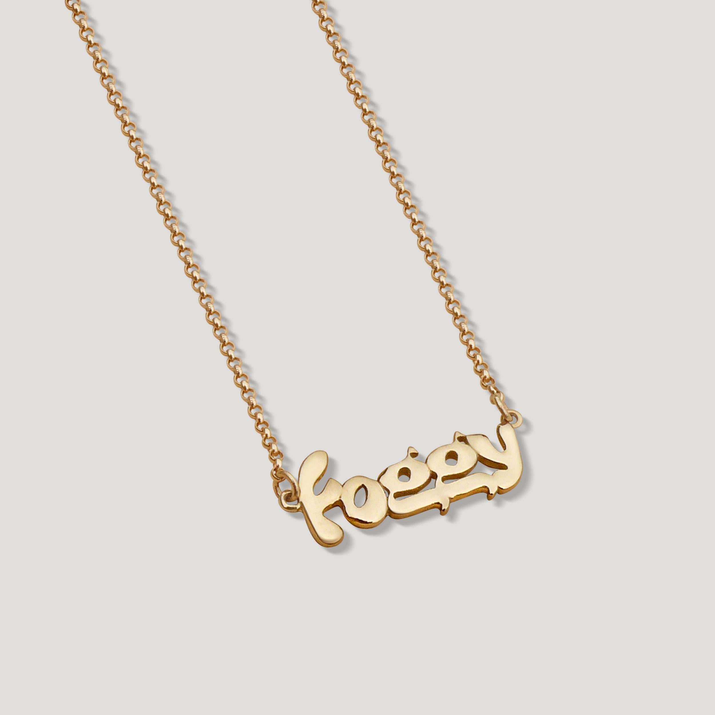 Foggy Necklace - Gold