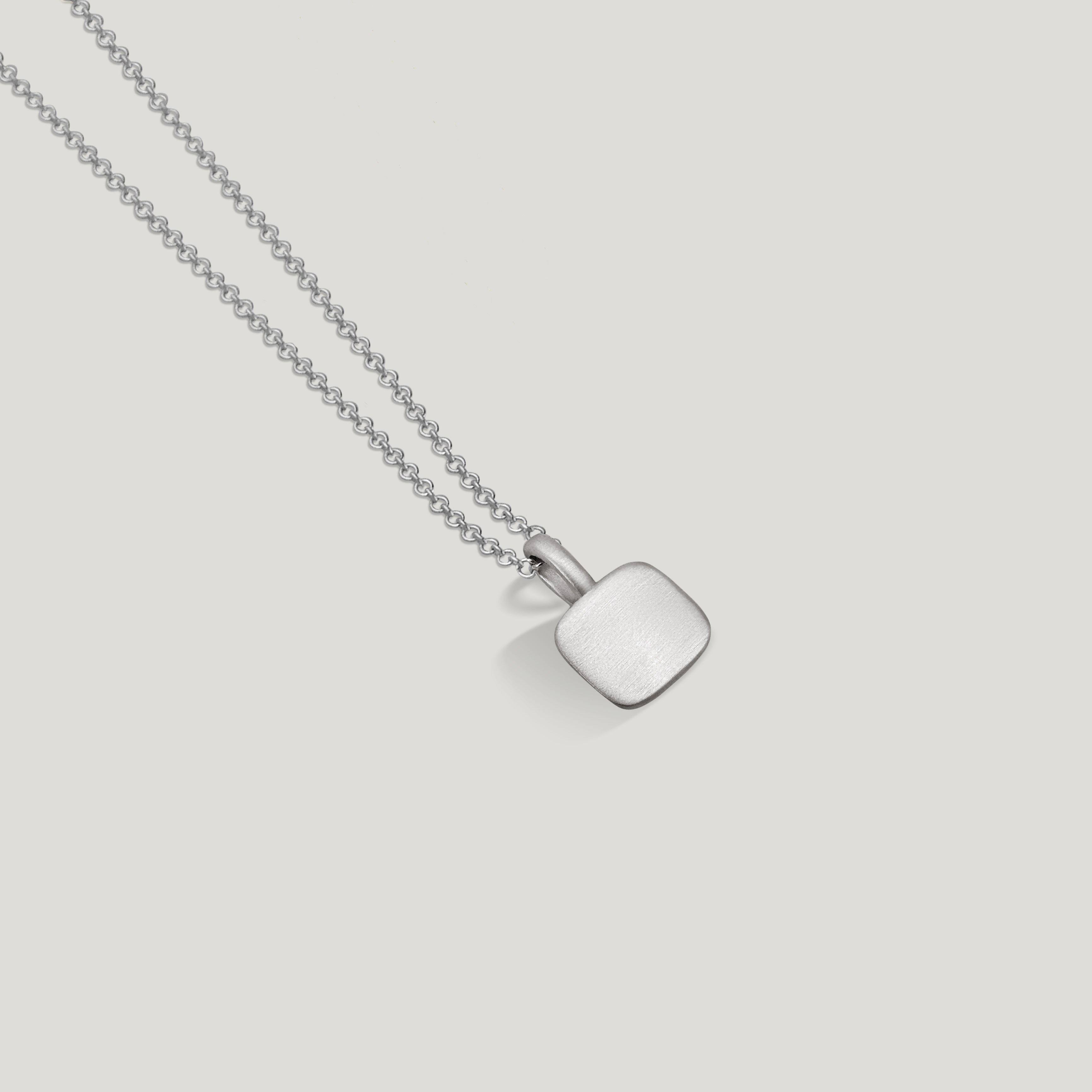 Garnet Trove Charm - Silver back