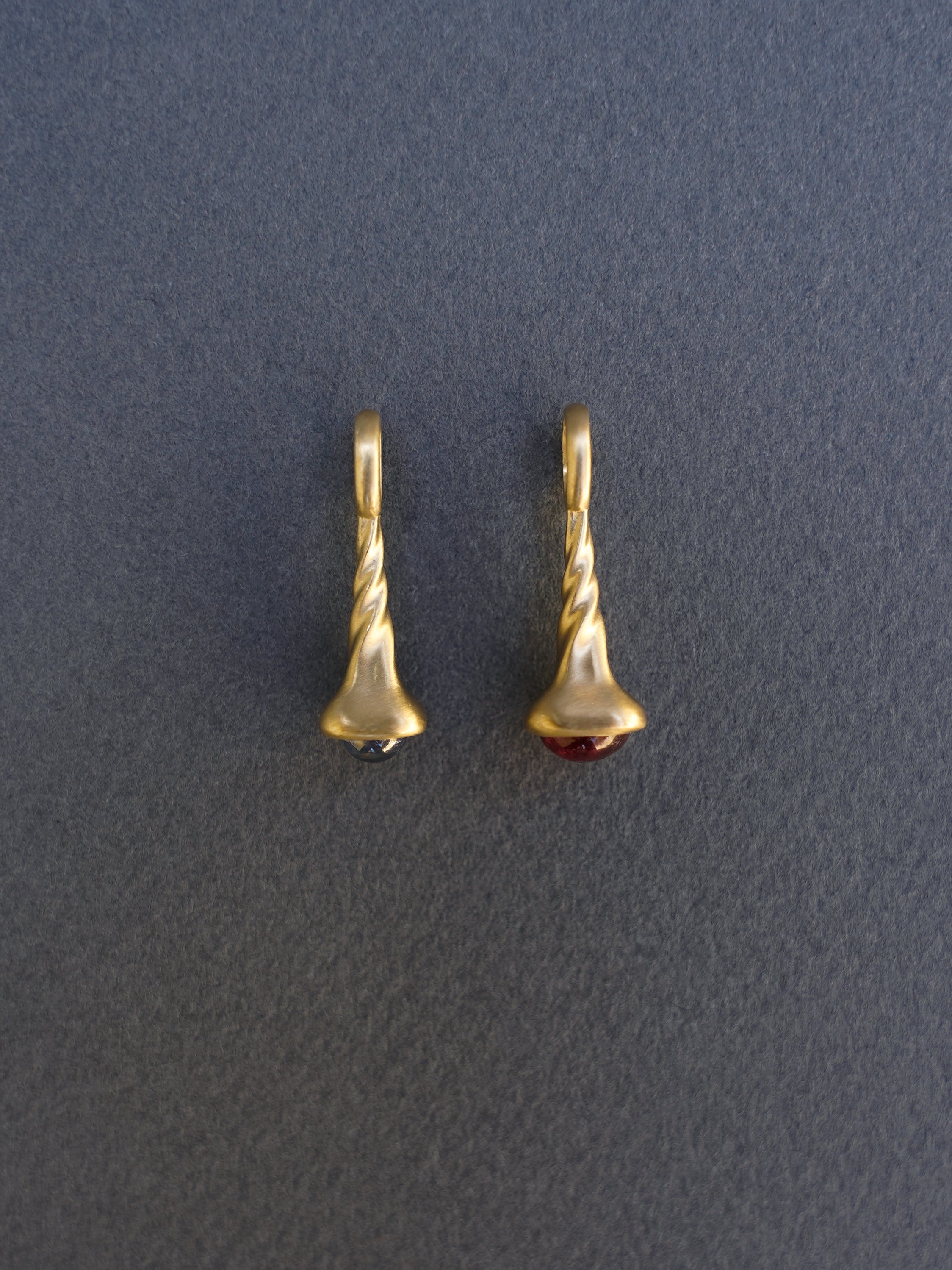 Okay Fine Gold Pendulum Charms Still Life