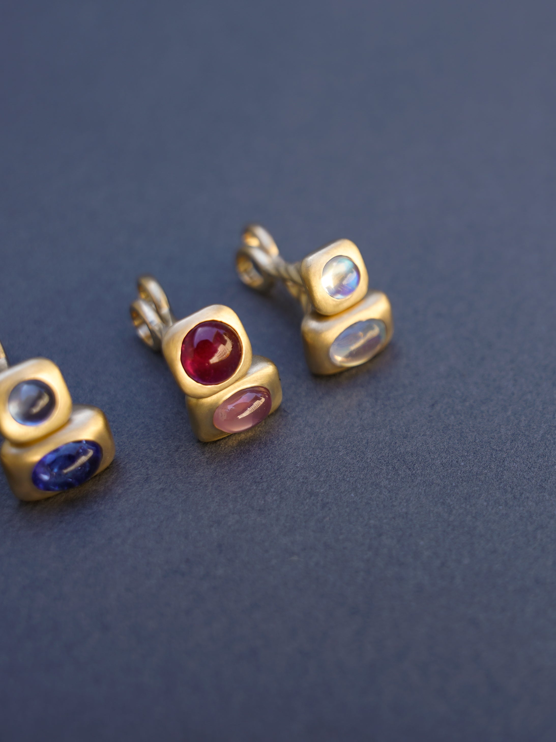 Okay Fine Gold Pendulum Charms Still Life