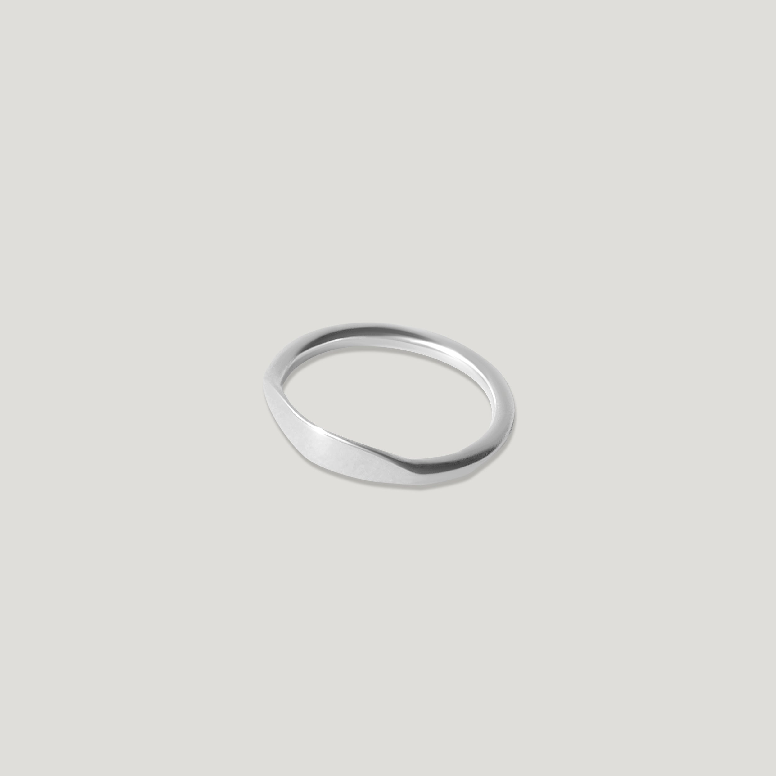 Petite Bandeau Ring - Silver