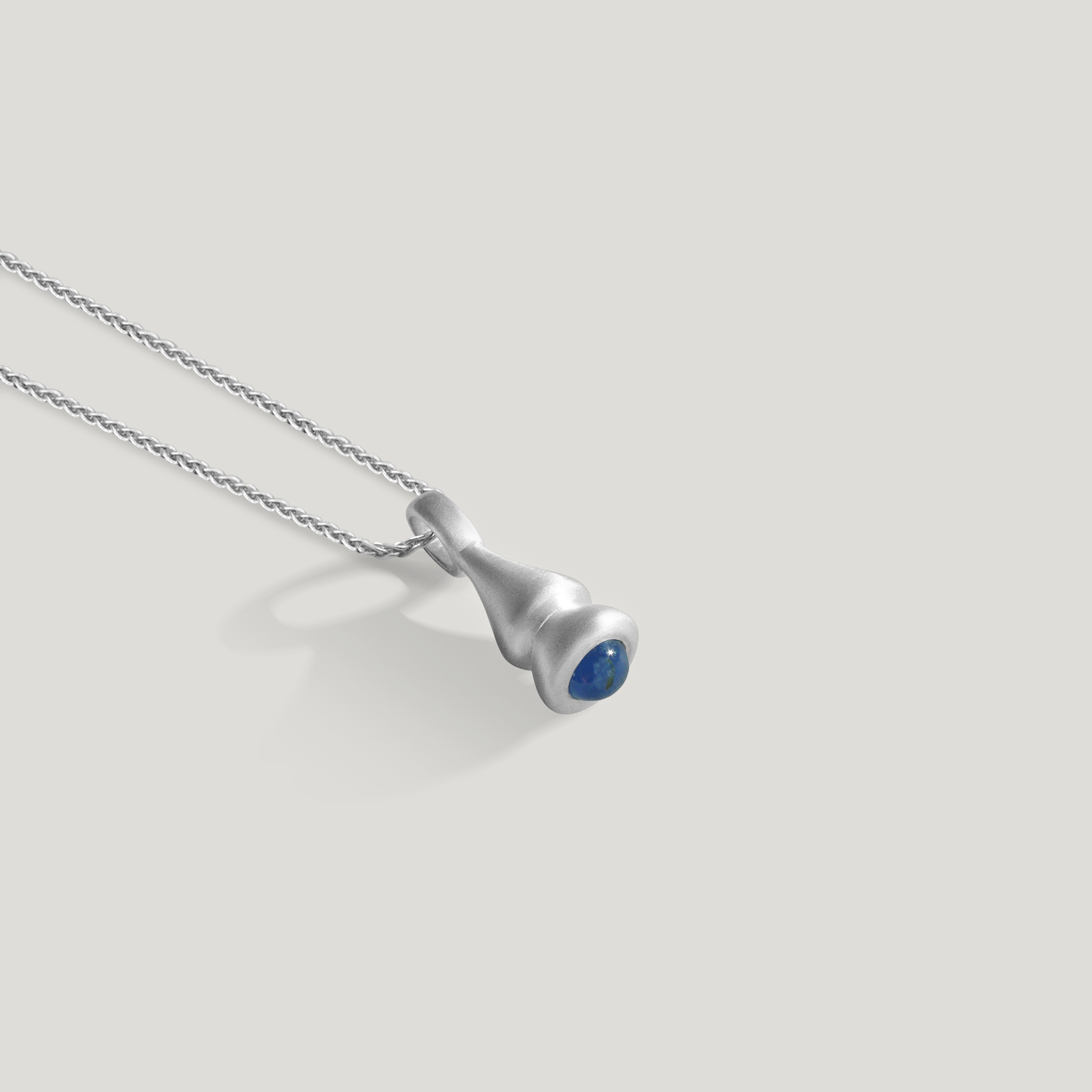 Sapphire-Pendulum-Charm-No_1-Silver