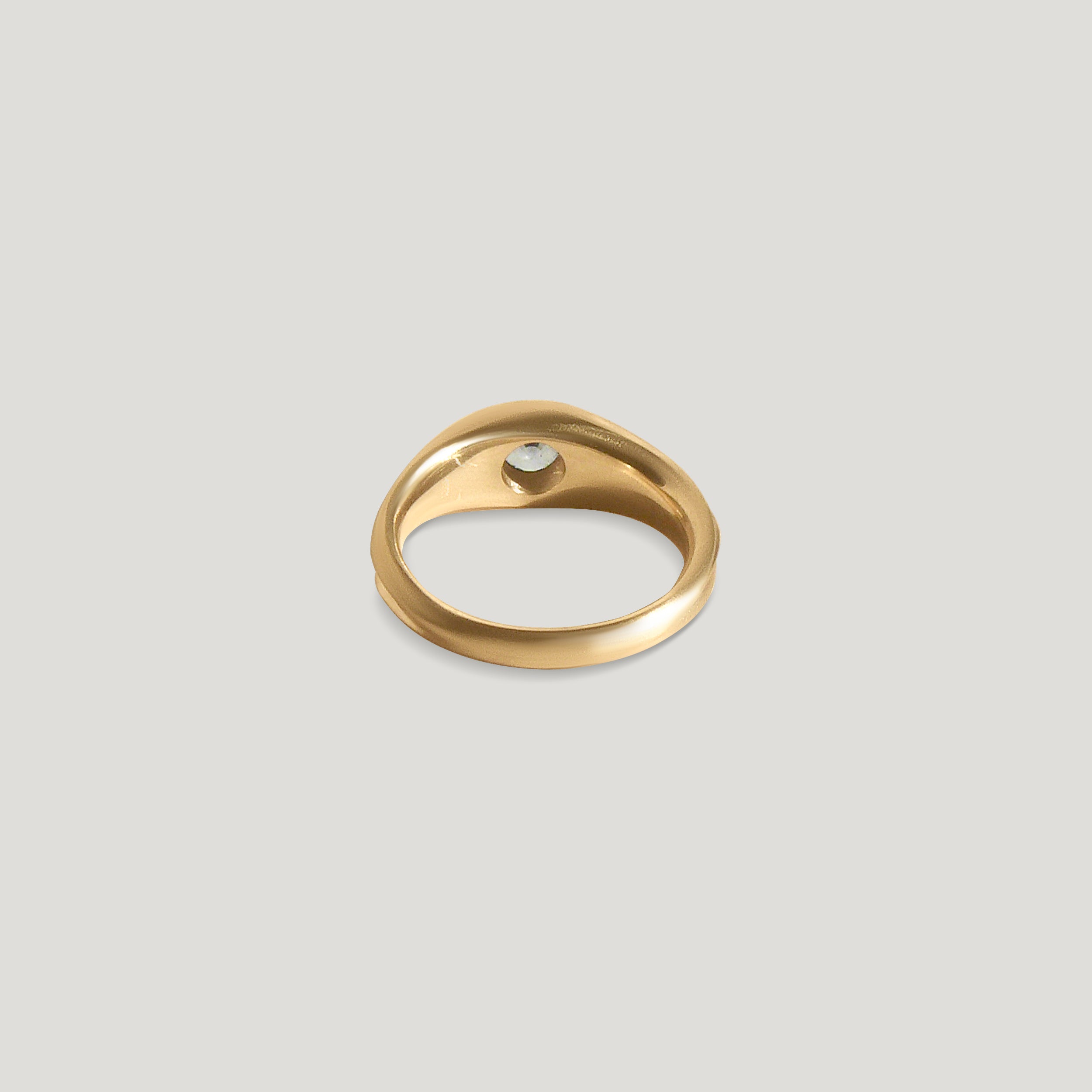 Sapphire Dune Ring back view